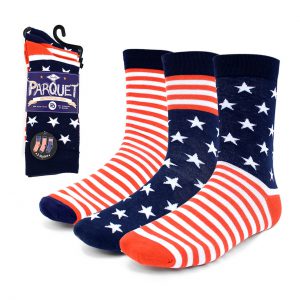 Men's American Flag Novelty Socks